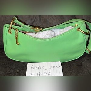 Vintage Y2K juicy couture green shoulder bag